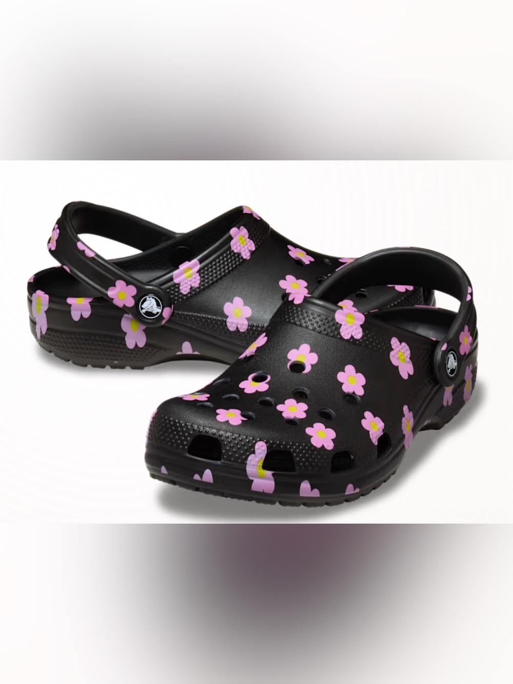 NWT Crocs Classic Flower Clog Size 8